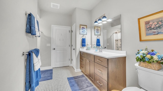 2824 Granite Ct, Sheboygan, WI 53081 - bathroom with vanity and a shower with curtain