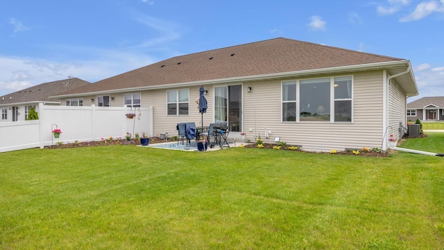 2824 Granite Ct, Sheboygan, WI 53081 - rear view of house with a patio area