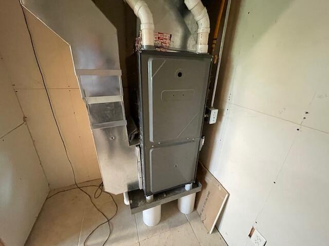 23826 18th St, Union Grove, WI 53182 - utilities with heating unit