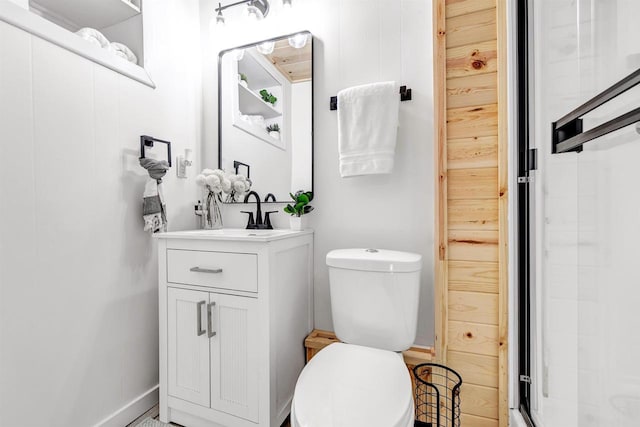 W9173 W 10th Rd, Pound, WI 54161 - full bathroom with vanity and a shower