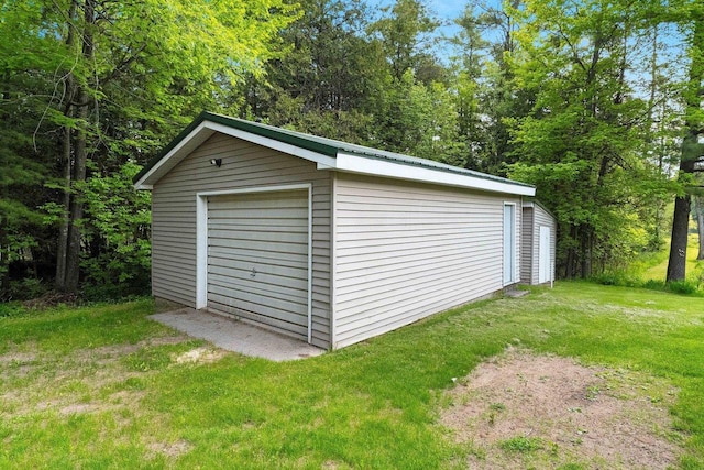 W9173 W 10th Rd, Pound, WI 54161 - view of garage