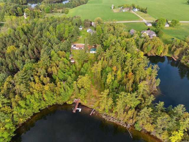 W9173 W 10th Rd, Pound, WI 54161 - view of property location featuring a large body of water