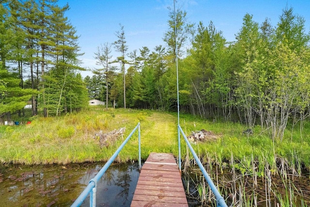 W9173 W 10th Rd, Pound, WI 54161 - view of dock