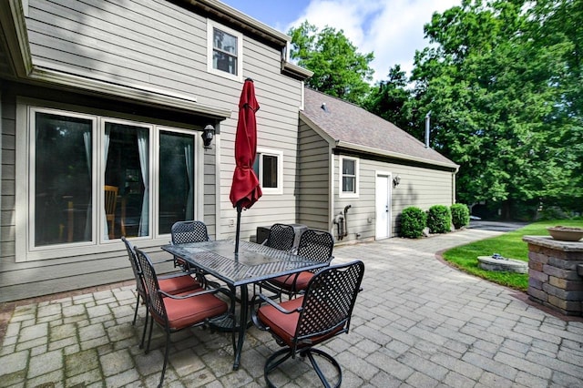 3590 Sabaka Trl, Verona, WI 53593 - view of patio / terrace with outdoor dining space