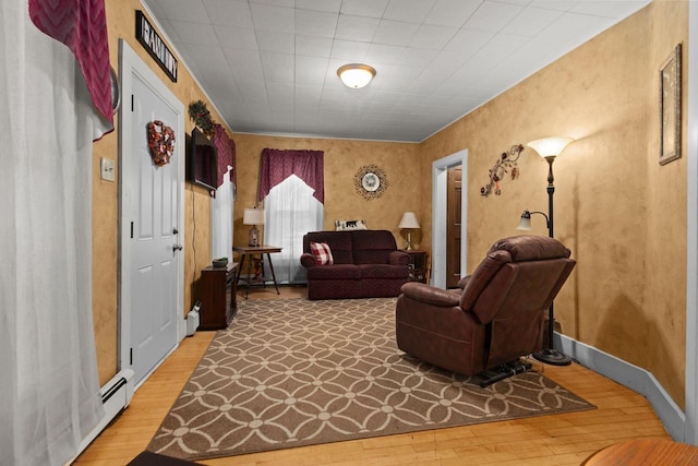 814 Quinney Ave, Kaukauna, WI 54130 - living room featuring light wood finished floors