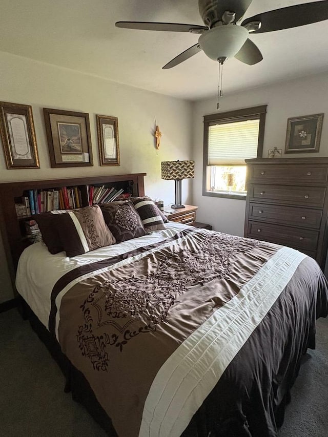 4842 N Marlo Way Unit 35, Appleton, WI 54913 - bedroom featuring carpet flooring and a ceiling fan