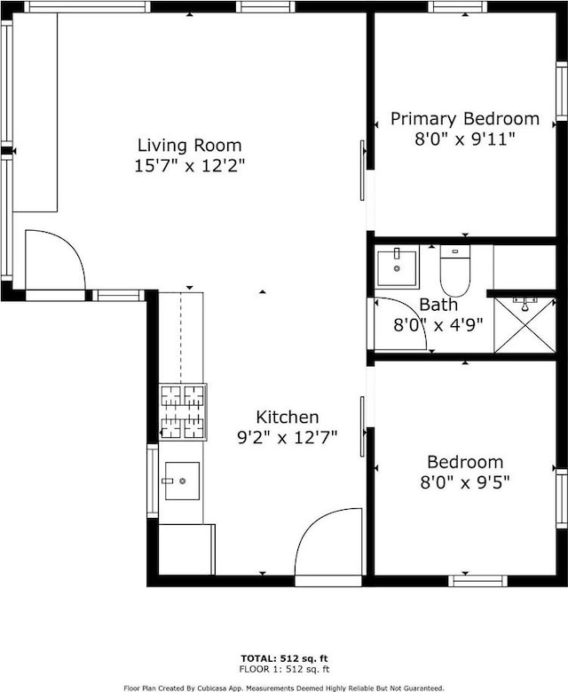 9347 Musky Bay Ln, Harshaw, WI 95429 - view of floor plan / room layout