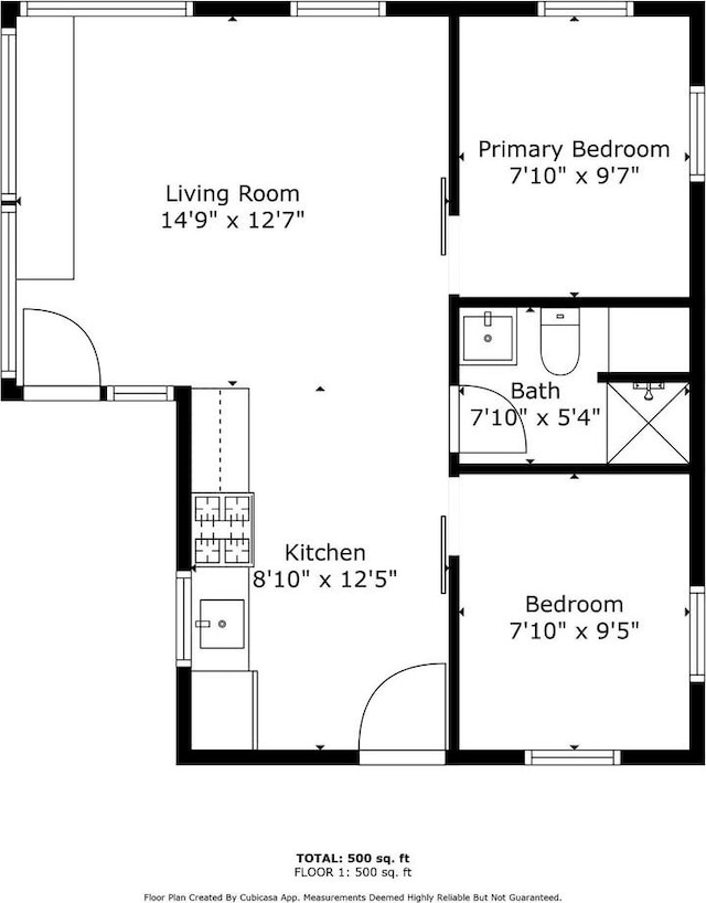 9347 Musky Bay Ln, Harshaw, WI 95429 - view of home floor plan