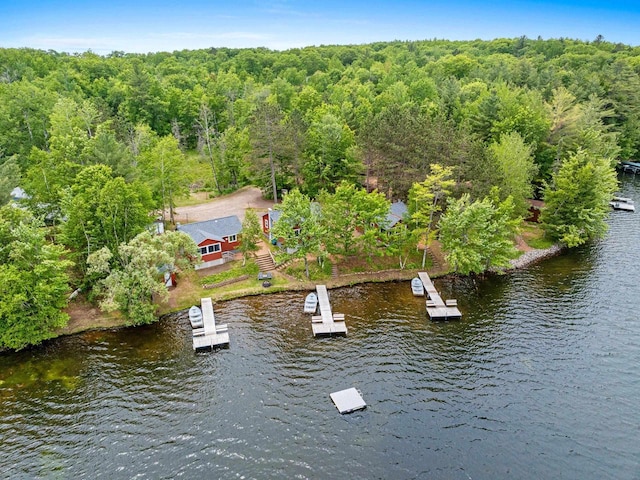 9347 Musky Bay Ln, Harshaw, WI 95429 - view of subject property featuring a large body of water