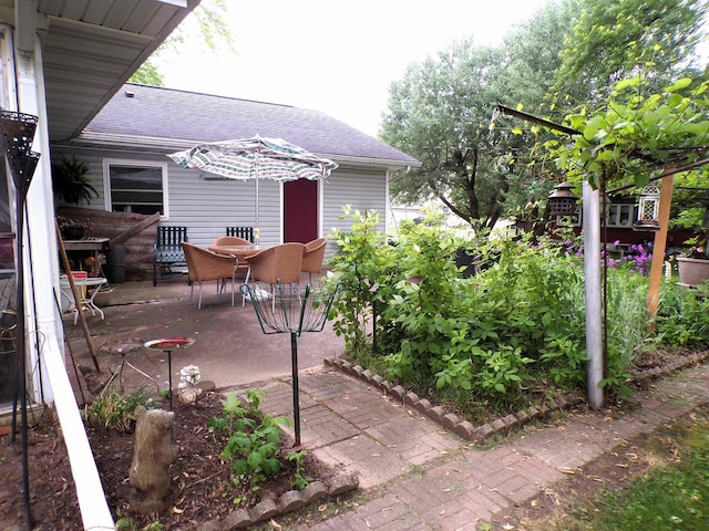 210 W S St, Loyal, WI 54446 - view of patio / terrace featuring outdoor dining space
