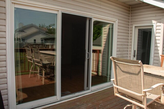 4303 E Milwaukee St Unit B, Janesville, WI 53546 - view of wooden terrace