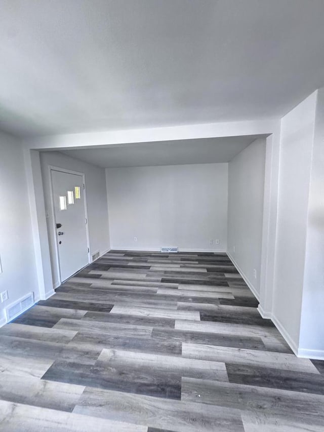 6337 13th Ave, Kenosha, WI 53143 - interior space with baseboards and wood finished floors