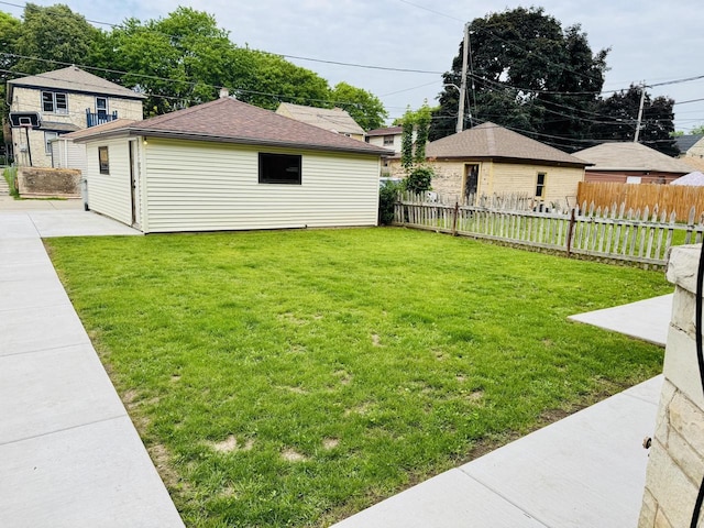 3441 N 55th St, Milwaukee, WI 53216 - view of yard with a patio area