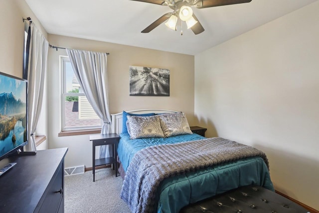 7042 Littlemore Dr, Madison, WI 53718 - bedroom with carpet flooring and ceiling fan