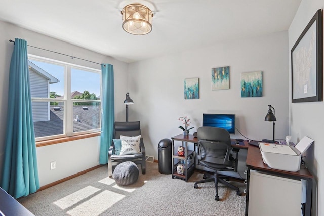 7042 Littlemore Dr, Madison, WI 53718 - carpeted office space with baseboards