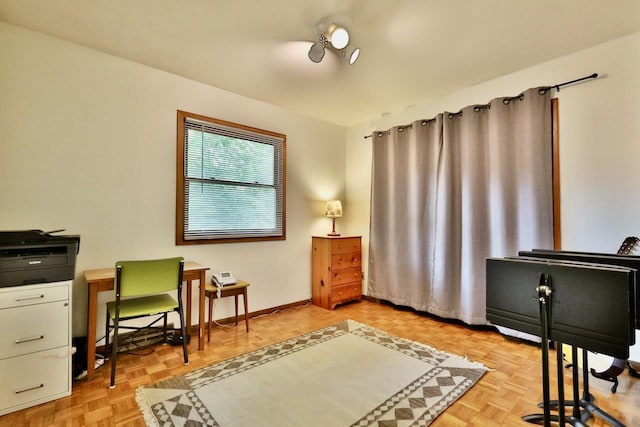 2413 Ravenswood Rd, Madison, WI 53711 - home office with baseboards