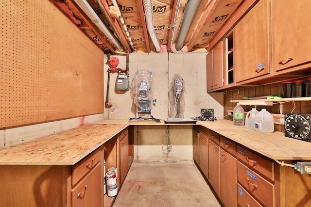 2413 Ravenswood Rd, Madison, WI 53711 - unfinished basement with gas meter
