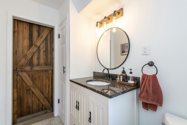 8725 N Fielding Rd, Bayside, WI 53217 - bathroom featuring vanity and toilet