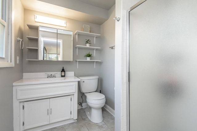 8725 N Fielding Rd, Bayside, WI 53217 - full bath with a shower stall and vanity