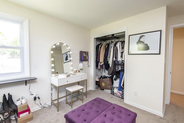 8725 N Fielding Rd, Bayside, WI 53217 - carpeted bedroom featuring a closet and baseboards