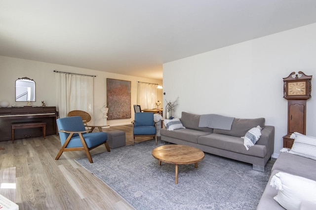 8725 N Fielding Rd, Bayside, WI 53217 - living area with wood finished floors