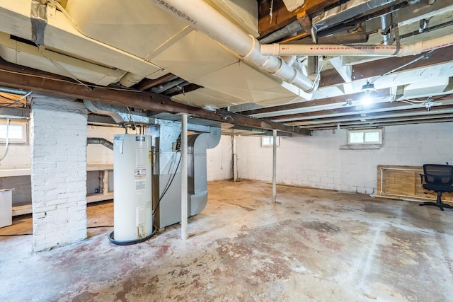 2941 Plover Rd, Wisconsin Rapids, WI 54494 - below grade area featuring water heater and heating unit