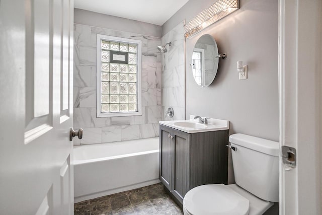 4636 N 19th St, Milwaukee, WI 53209 - bathroom with vanity and shower / bathtub combination