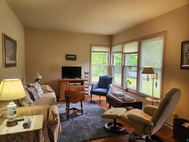 36805 N County Highway J, Bayfield, WI 54814 - living room with wood finished floors
