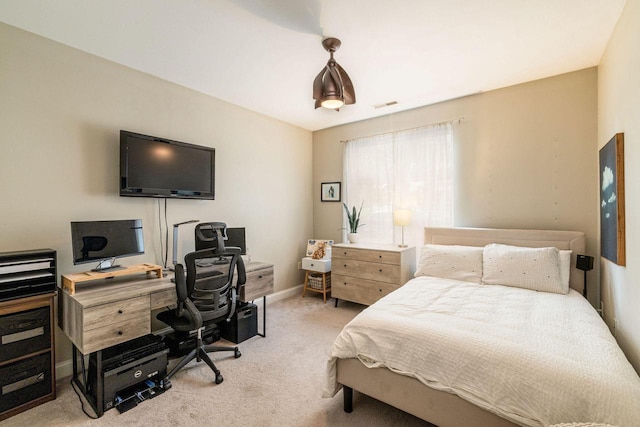1915 N Water St Unit 108, Milwaukee, WI 53202 - carpeted bedroom featuring a desk and baseboards
