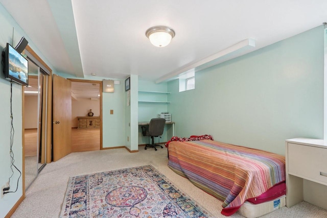 7170 S Countryside Dr, Franklin, WI 53132 - carpeted bedroom featuring an office area