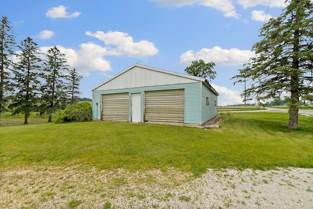 N2485 County Road Ii, Columbus, WI 53925 - view of detached garage