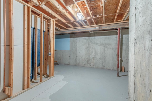 1227 N 3rd St, Monroe, WI 53566 - view of unfinished below grade area