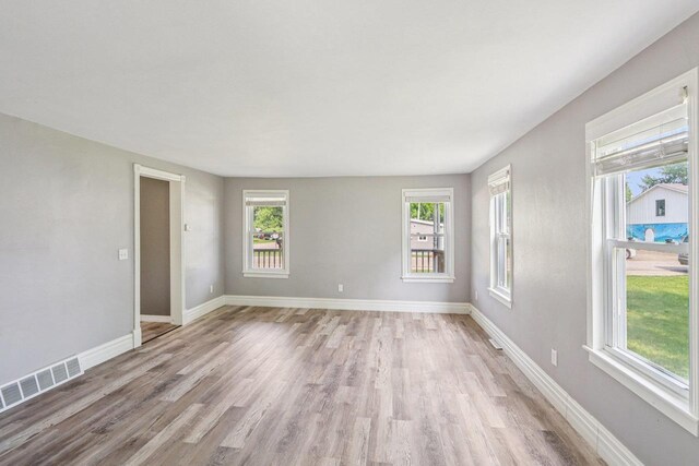 1383 Range Trl, Verona, WI 53593 - spare room with healthy amount of natural light and light wood finished floors
