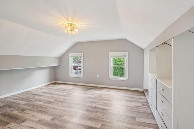 1383 Range Trl, Verona, WI 53593 - bonus room featuring plenty of natural light, light wood-style floors, lofted ceiling, and a chandelier