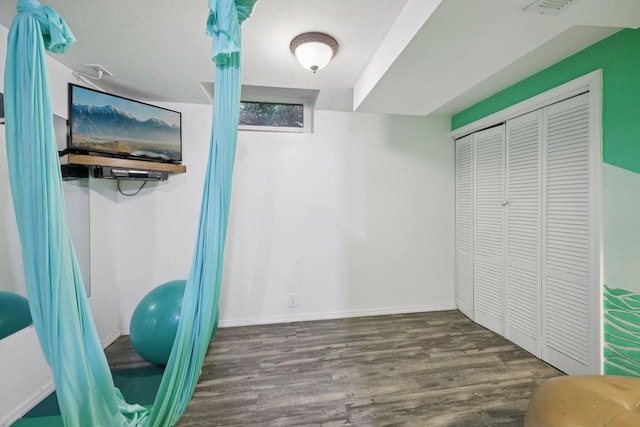 3154 N 82nd St, Milwaukee, WI 53222 - unfurnished bedroom with wood finished floors and a closet