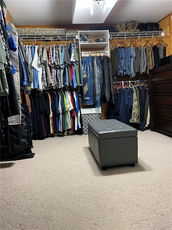 3158 Leslie Ln, Eau Claire, WI 54703 - walk in closet featuring carpet floors