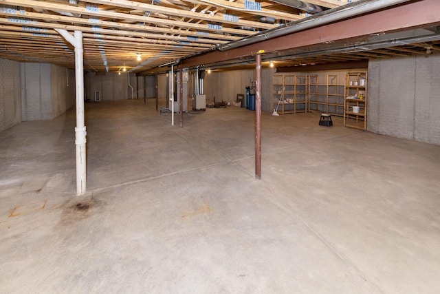 3381 S Highpointe Dr, New Berlin, WI 53151 - unfinished below grade area featuring a water softener system