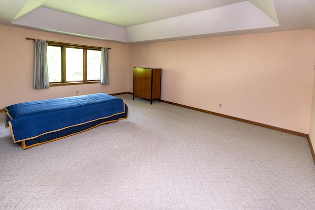 3381 S Highpointe Dr, New Berlin, WI 53151 - bedroom with light colored carpet and baseboards