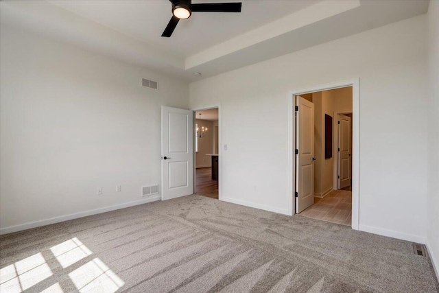 516 Hickory Hollow Rd Unit 0402, Waterford, WI 53185 - unfurnished bedroom featuring carpet floors and a ceiling fan