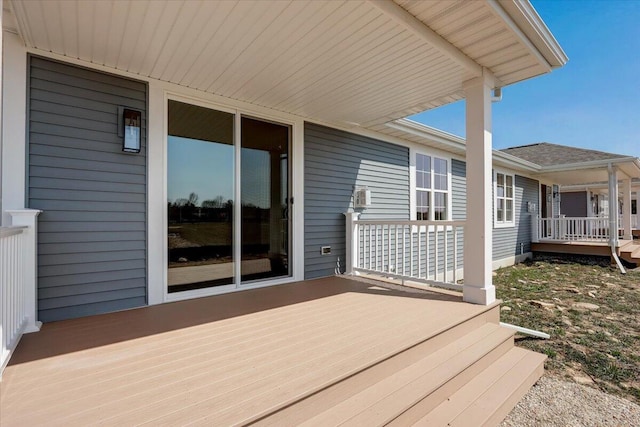 516 Hickory Hollow Rd Unit 0402, Waterford, WI 53185 - view of wooden terrace