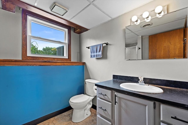 2332 Hughes Ln, Waukesha, WI 53188 - bathroom with vanity and toilet