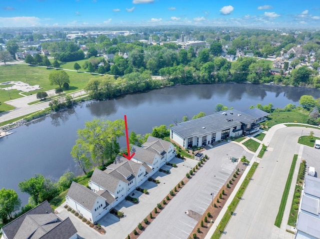 814 N 15th St Unit B, Sheboygan, WI 53081 - bird's eye view of a large body of water