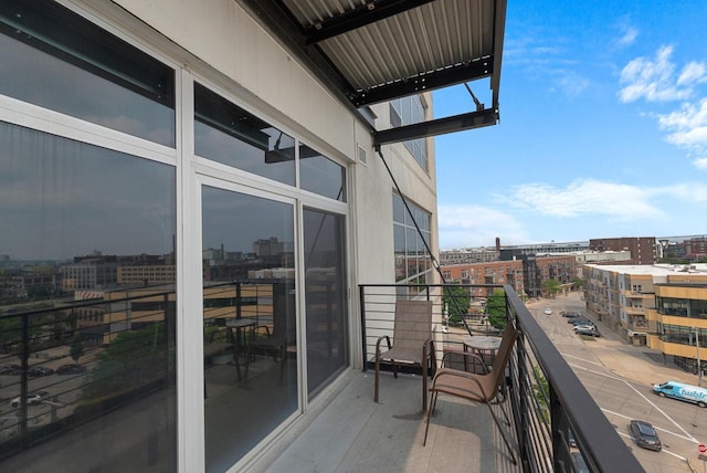 106 W Seeboth St Unit 702, Milwaukee, WI 53204 - balcony with a city view