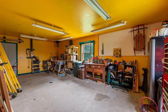 3267 Conestoga Trl, Richfield, WI 53076 - garage with a workshop area