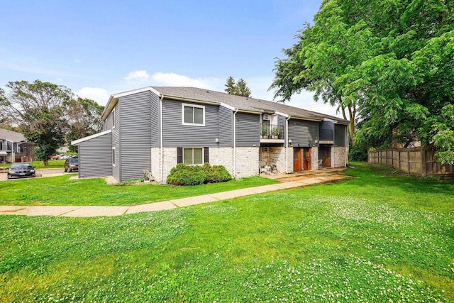 807 Whispering Pines Way, Fitchburg, WI 53713 - view of front of house with brick siding