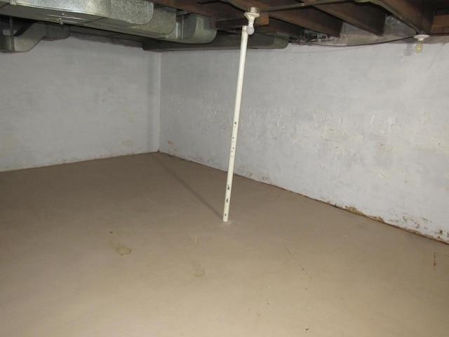 1744 N 27th St, Sheboygan, WI 53081 - view of unfinished basement