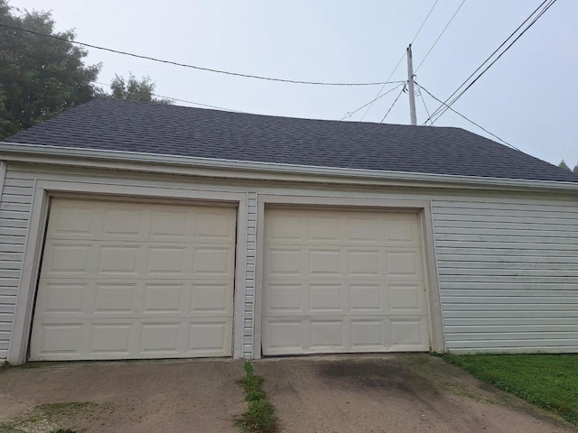 1744 N 27th St, Sheboygan, WI 53081 - view of detached garage