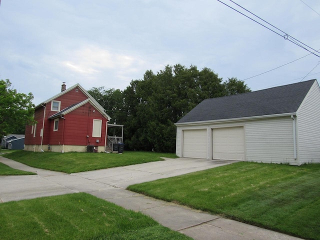 1744 N 27th St, Sheboygan, WI 53081 - view of detached garage