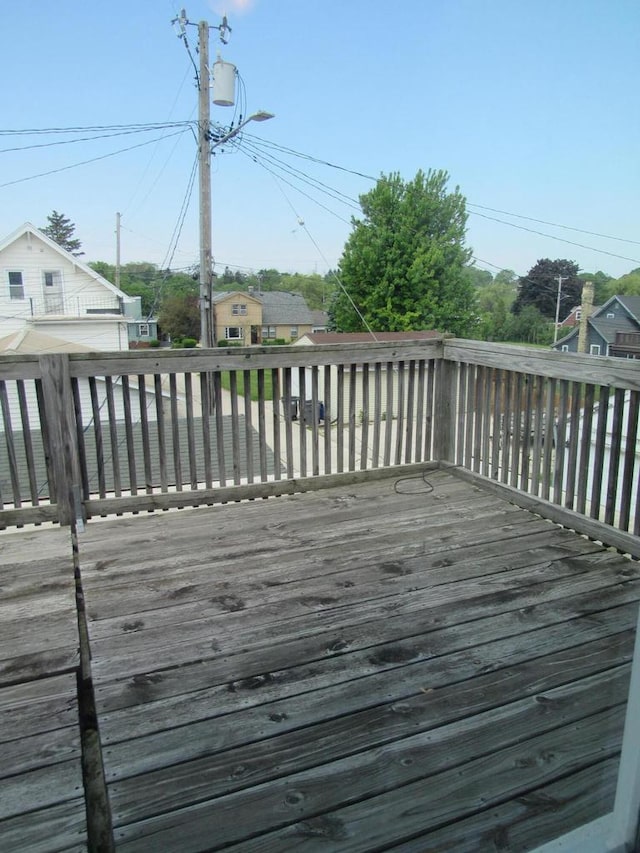 616 N 14th St, Sheboygan, WI 53081 - view of wooden deck
