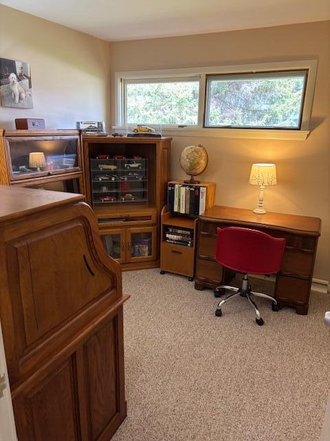 3415 N 105th St, Wauwatosa, WI 53222 - home office with light carpet